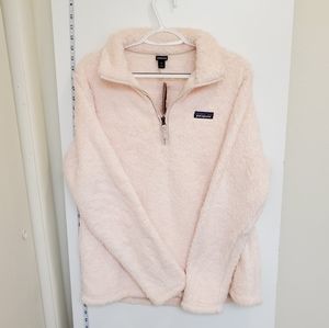 NWT Patagonia xl light pink teddy jacket so soft